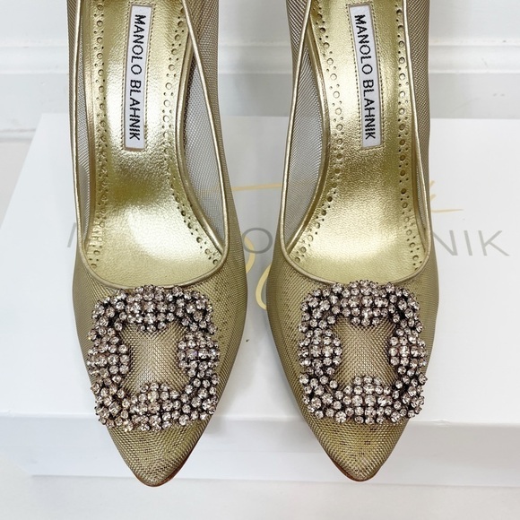 Manolo Blahnik 50th Anniversary Hangisi Collection Heels - Picture 8 of 12